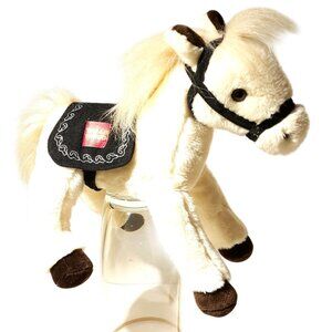 Wells Fargo Plush Horse Toy With Saddle & Bridle